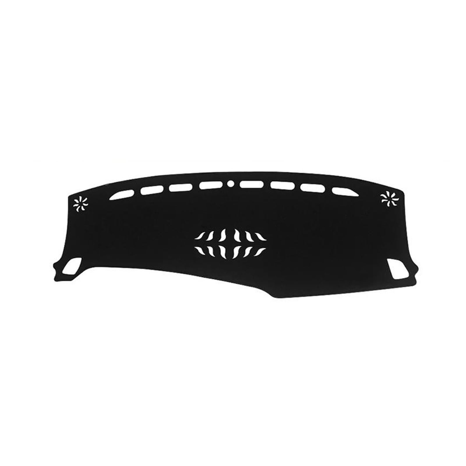 Dash Matte Für Kia Für Karneval KA4 2020 2021 2022 2023 2024 Auto Dashboard Abdeckung Matte Dash Board Sonnenschutz Pad Anti-Uv Nicht-Slip Matten Armaturenbrett Abdeckung(A LHD Black Side) von PUQWRIM