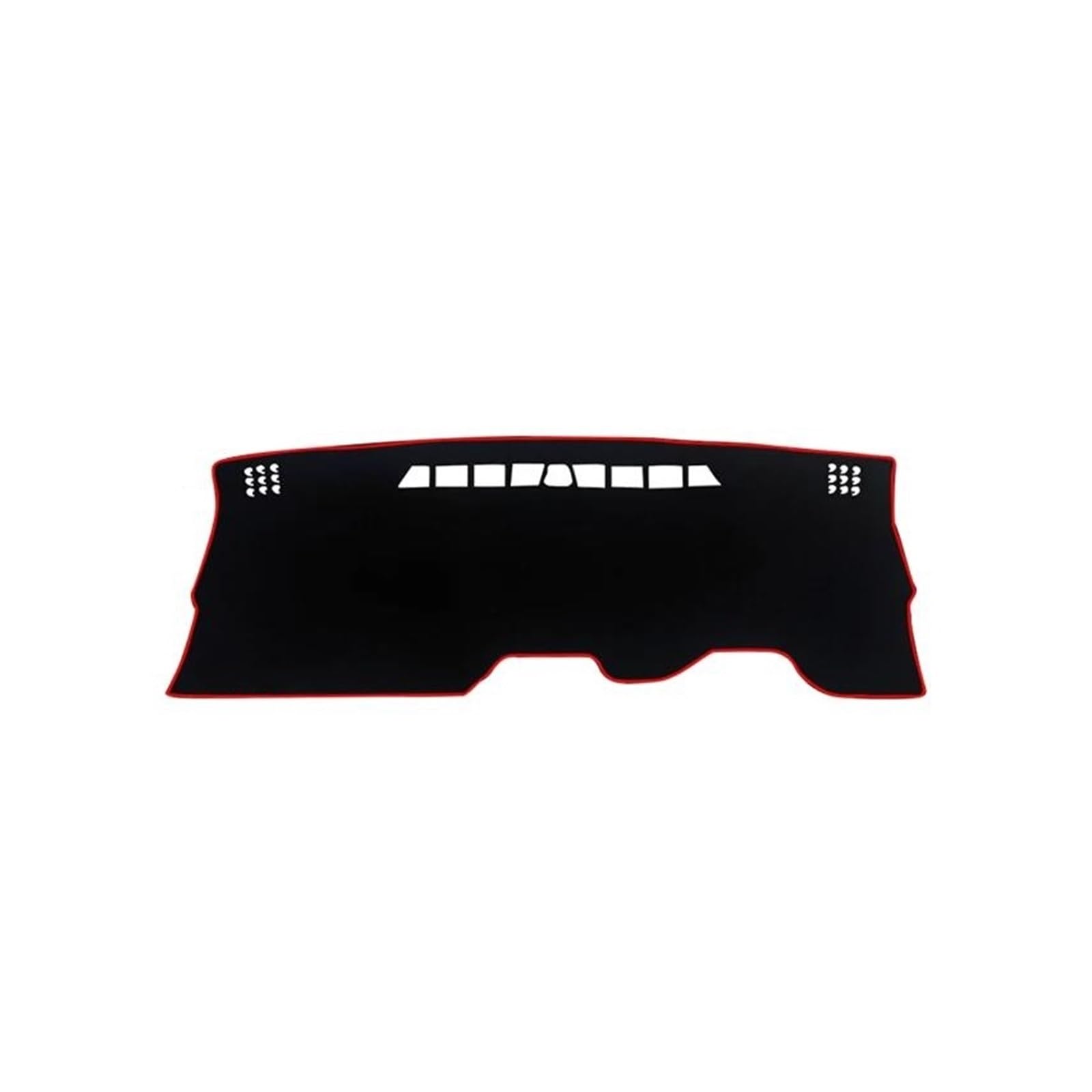 Dash Matte Für MG 4 MG4 EV EH32 Für Mulan Für Elektrische 2022-2024 Auto Dashboard Vermeiden Licht Abdeckung Matte Non-Slip Pad Instrument Teppiche Armaturenbrett Abdeckung(A RHD Red Side) von PUQWRIM