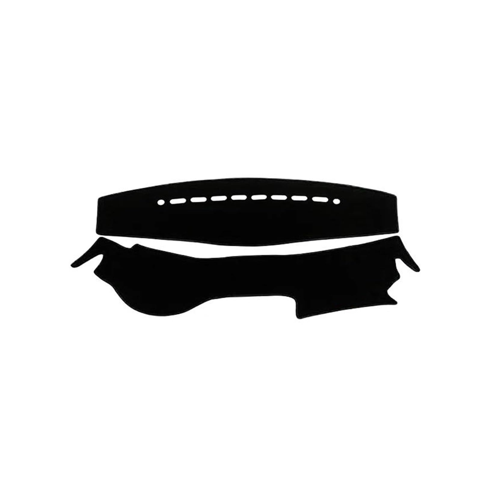 Dash Matte Für Mazda Für CX-7 CX7 CX 7 2006 2007 2008 2009 2010 2011 2012 Auto Dashboard Abdeckung Matte Nicht-Slip Matte Instrument Teppiche Armaturenbrett Abdeckung(A LHD Black Side) von PUQWRIM