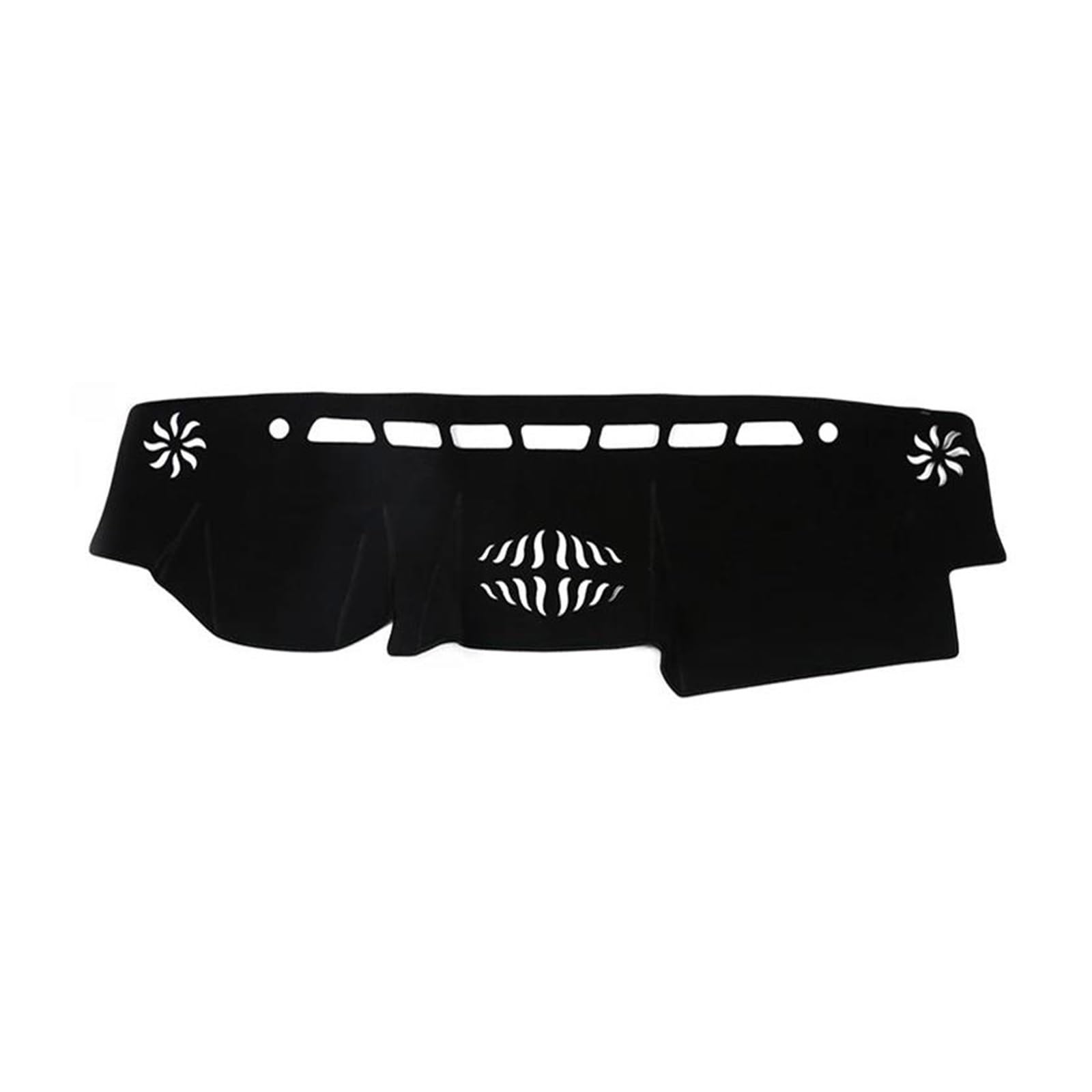Dash Matte Für Toyota Für Land Für Cruiser Für Prado 150 FJ150 2010-2020 Auto Dashboard Abdeckung Dash Matte Anti-Uv Nicht-Slip Pad Armaturenbrett Abdeckung(A Black Side) von PUQWRIM