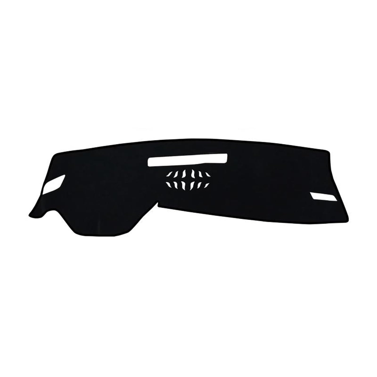 Dash Matte Für VW Für Golf 8 MK8 2020 2021 2022 2023 Auto Dashboard Abdeckung Matte Instrument Teppiche Anti-Uv Nicht-Slip Pad Armaturenbrett Abdeckung(A LHD Black Side) von PUQWRIM
