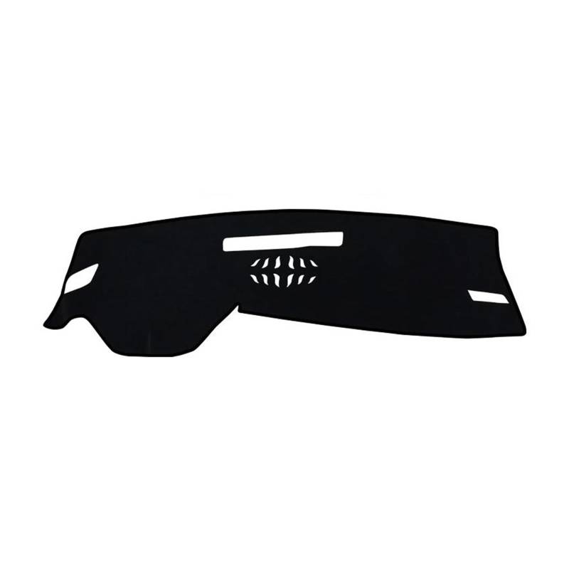 Dash Matte Für VW Für Golf 8 MK8 2020 2021 2022 2023 Auto Dashboard Abdeckung Matte Instrument Teppiche Anti-Uv Nicht-Slip Pad Armaturenbrett Abdeckung(A LHD Black Side) von PUQWRIM