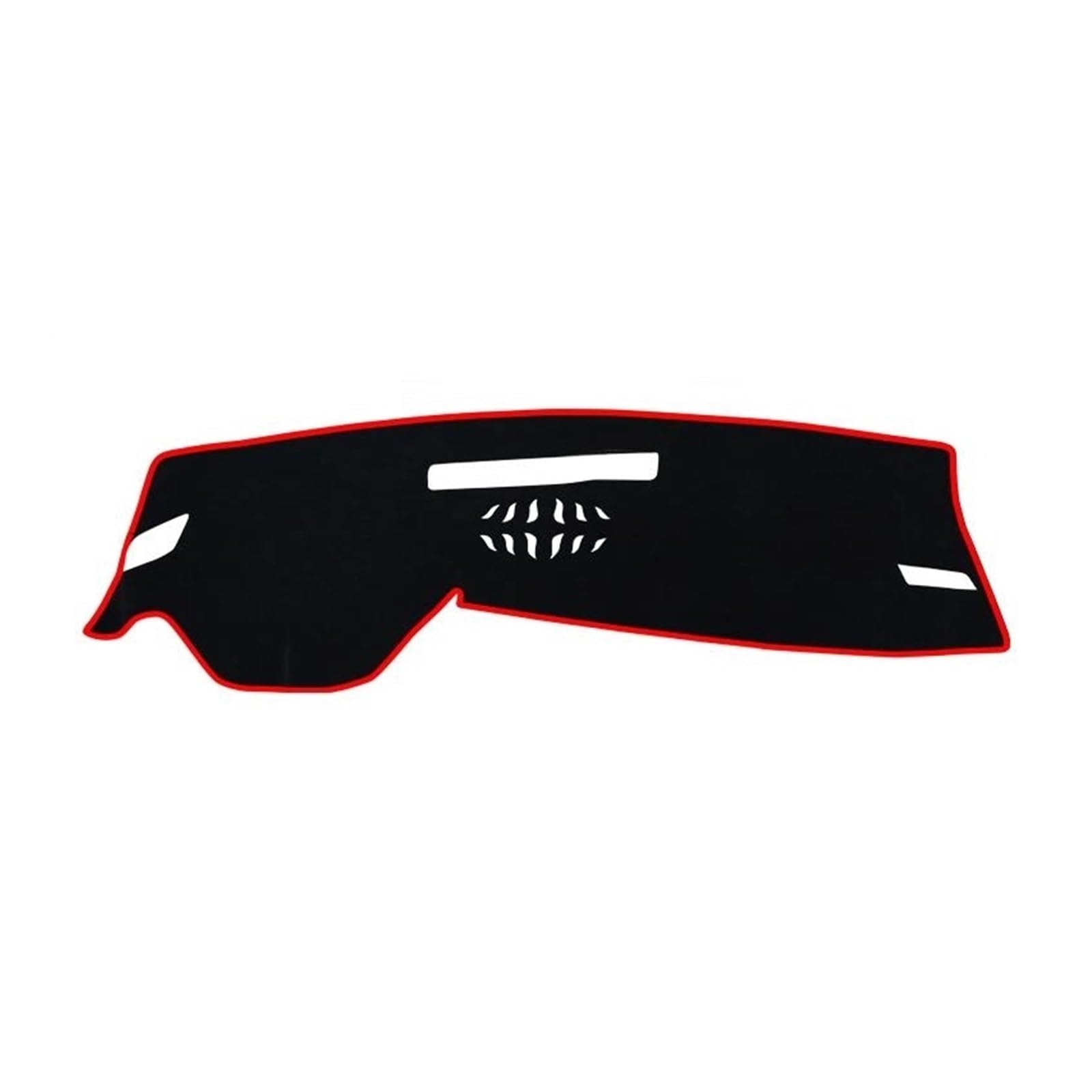 Dash Matte Für VW Für Golf 8 MK8 2020 2021 2022 2023 Auto Dashboard Abdeckung Matte Instrument Teppiche Anti-Uv Nicht-Slip Pad Armaturenbrett Abdeckung(A LHD Red Side) von PUQWRIM
