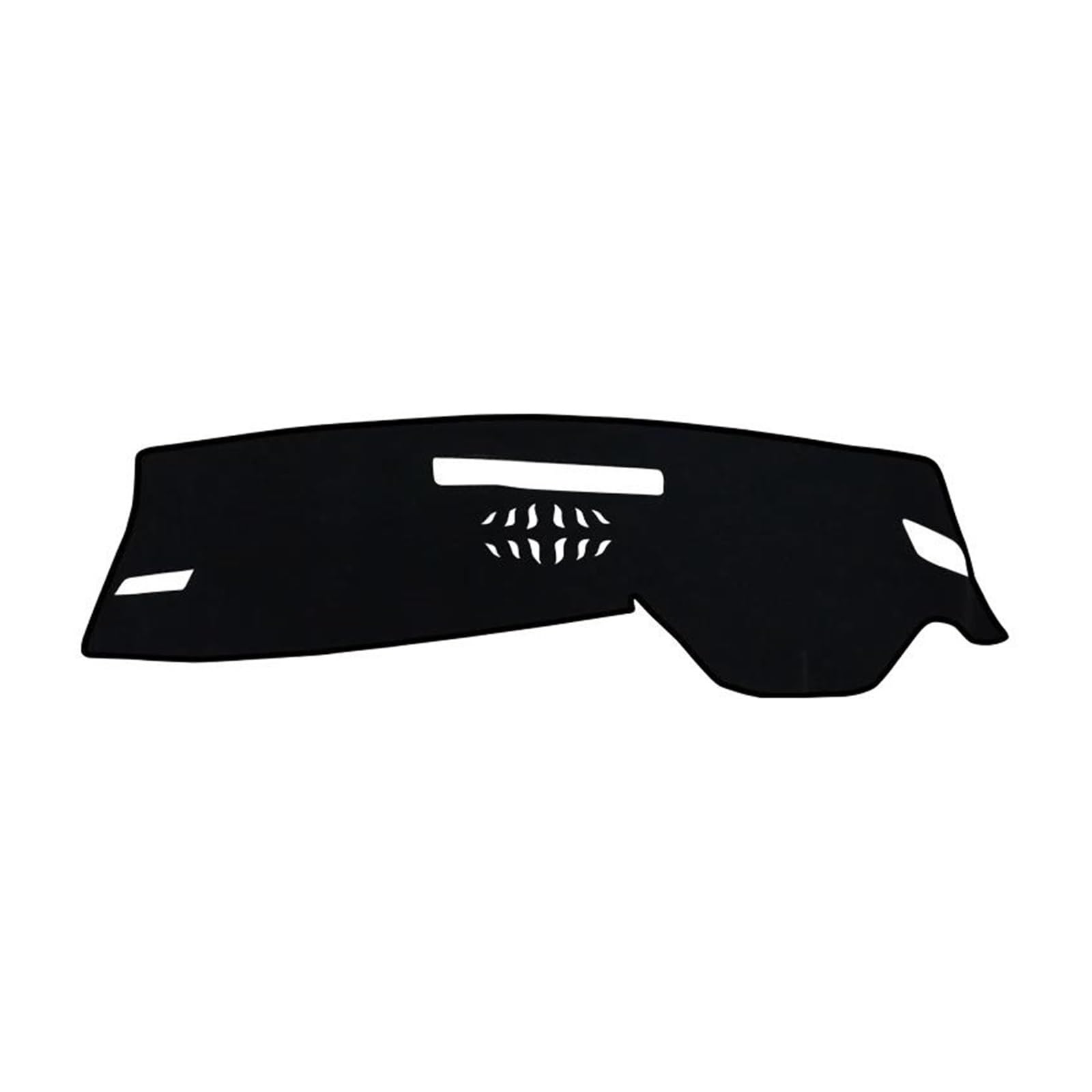 Dash Matte Für VW Für Golf 8 MK8 2020 2021 2022 2023 Auto Dashboard Abdeckung Matte Instrument Teppiche Anti-Uv Nicht-Slip Pad Armaturenbrett Abdeckung(A RHD Black Side) von PUQWRIM