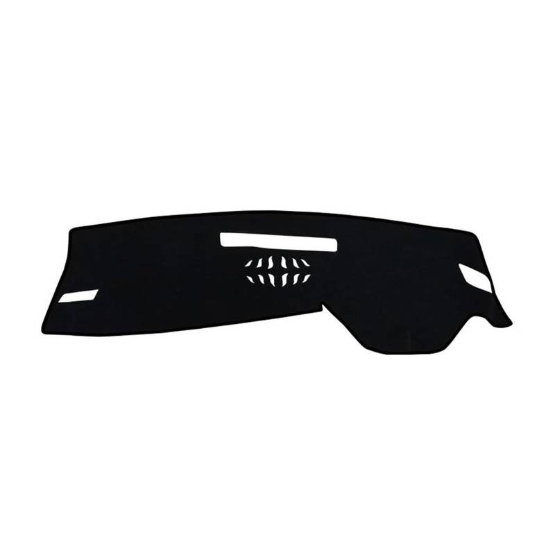 Dash Matte Für VW Für Golf 8 MK8 2020 2021 2022 2023 Auto Dashboard Abdeckung Matte Instrument Teppiche Anti-Uv Nicht-Slip Pad Armaturenbrett Abdeckung(A RHD Black Side) von PUQWRIM