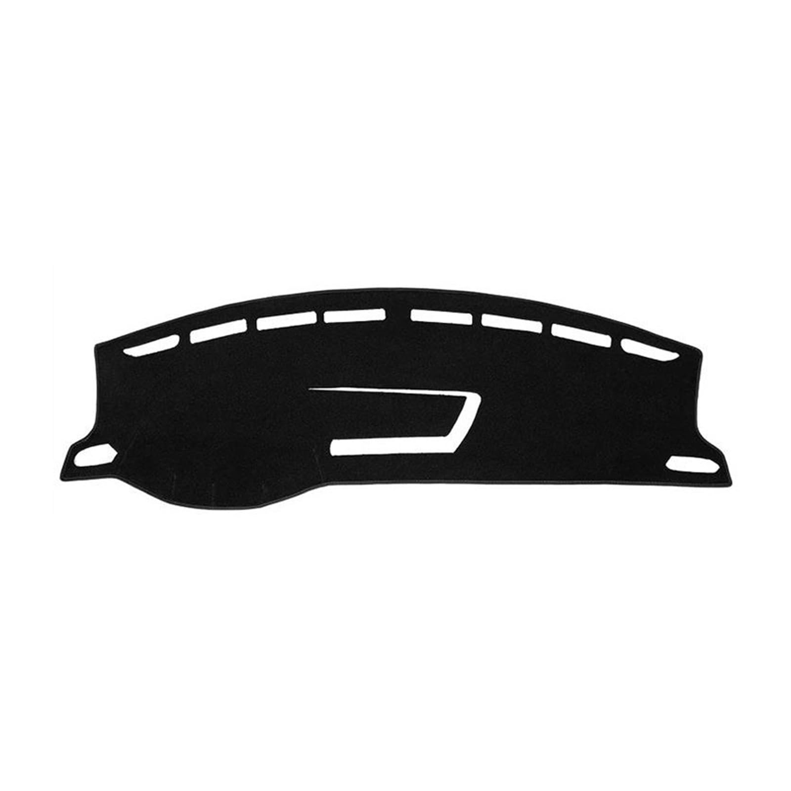 Dash Matte Für VW Für T-Cross Für TCross 2019 2020 2021 2022 2023 Auto Dashboard Abdeckung Matte Dash Board Sonnenschutz Nicht-Slip Pad Armaturenbrett Abdeckung(A LHD Black Side) von PUQWRIM