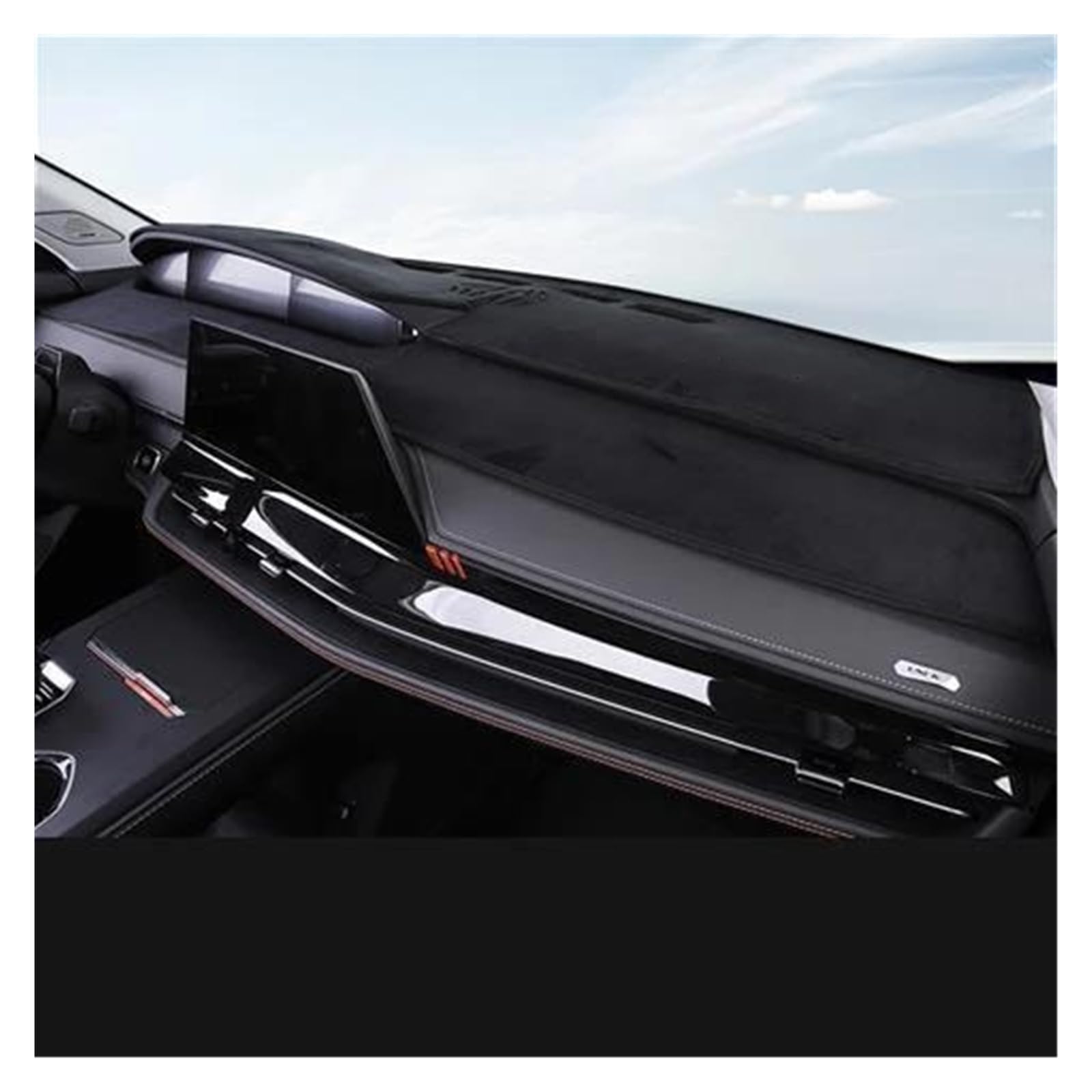 Dash Matte LHD/RHD Für Changan Für Uni-K Für Unik 2021 2022 2023 Flanell Dashboard Abdeckung Pad Dash Matte Sonnenschutz Teppich Armaturenbrett Abdeckung(A,RHD) von PUQWRIM