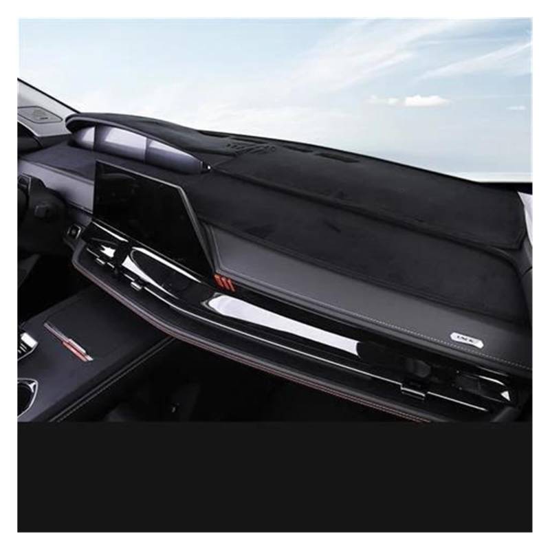 Dash Matte LHD/RHD Für Changan Für Uni-K Für Unik 2021 2022 2023 Flanell Dashboard Abdeckung Pad Dash Matte Sonnenschutz Teppich Armaturenbrett Abdeckung(A,RHD) von PUQWRIM
