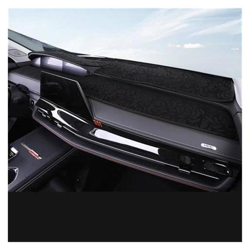 Dash Matte LHD/RHD Für Changan Für Uni-K Für Unik 2021 2022 2023 Flanell Dashboard Abdeckung Pad Dash Matte Sonnenschutz Teppich Armaturenbrett Abdeckung(D,RHD) von PUQWRIM