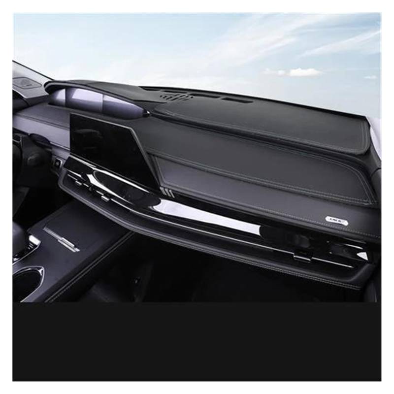 Dash Matte LHD/RHD Für Changan Für Uni-K Für Unik 2021 2022 2023 Flanell Dashboard Abdeckung Pad Dash Matte Sonnenschutz Teppich Armaturenbrett Abdeckung(Leather B,RHD) von PUQWRIM