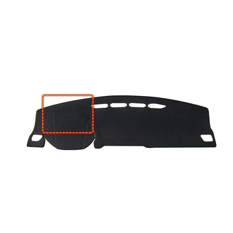 Dash Matte LHD/RHD Für Haval Für Jolion 2021 2022 2023 Auto Dashboard Abdeckung Sonnenschutz Matten Vermeiden Licht Pads Armaturenbrett Teppiche Armaturenbrett Abdeckung(A No HUD Black LHD) von PUQWRIM