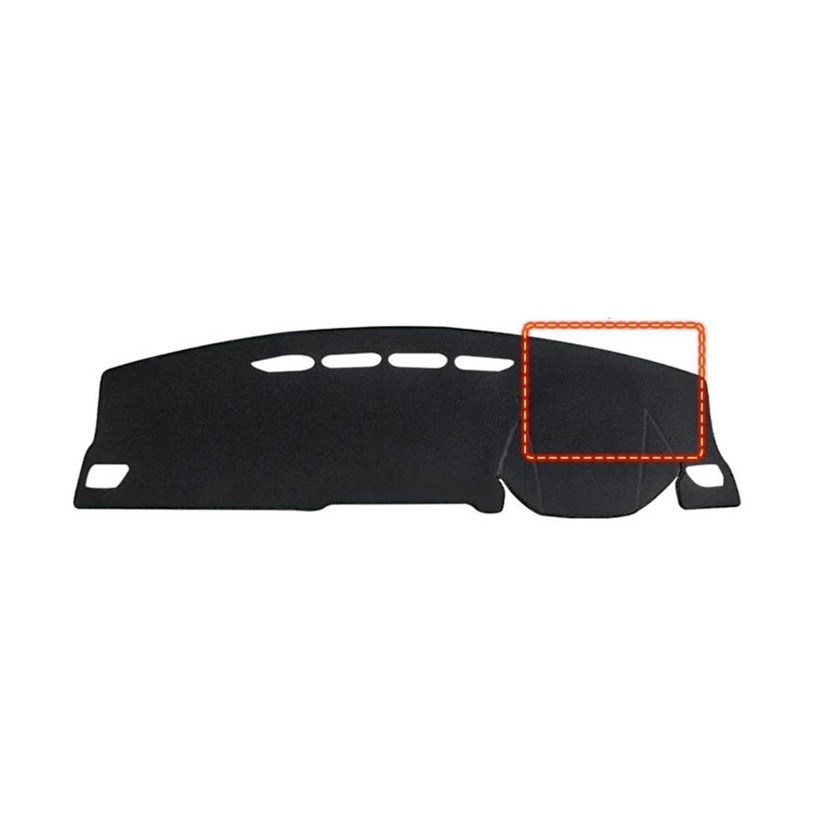 Dash Matte LHD/RHD Für Haval Für Jolion 2021 2022 2023 Auto Dashboard Abdeckung Sonnenschutz Matten Vermeiden Licht Pads Armaturenbrett Teppiche Armaturenbrett Abdeckung(A No HUD Black RHD) von PUQWRIM