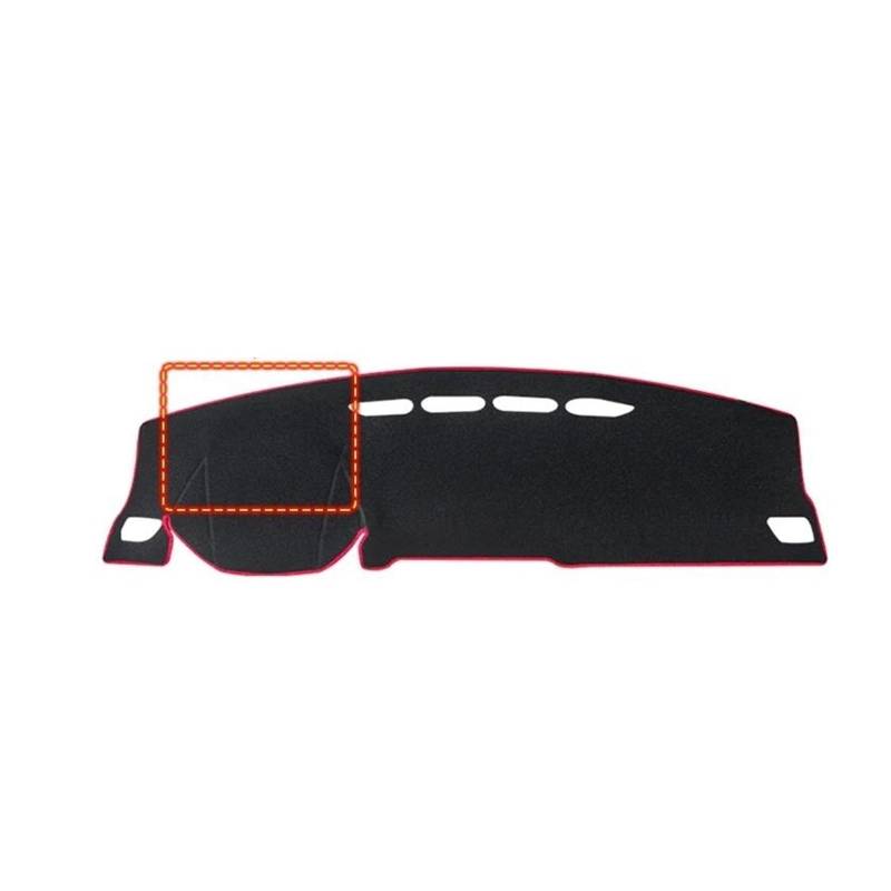 Dash Matte LHD/RHD Für Haval Für Jolion 2021 2022 2023 Auto Dashboard Abdeckung Sonnenschutz Matten Vermeiden Licht Pads Armaturenbrett Teppiche Armaturenbrett Abdeckung(A No HUD Red LHD) von PUQWRIM