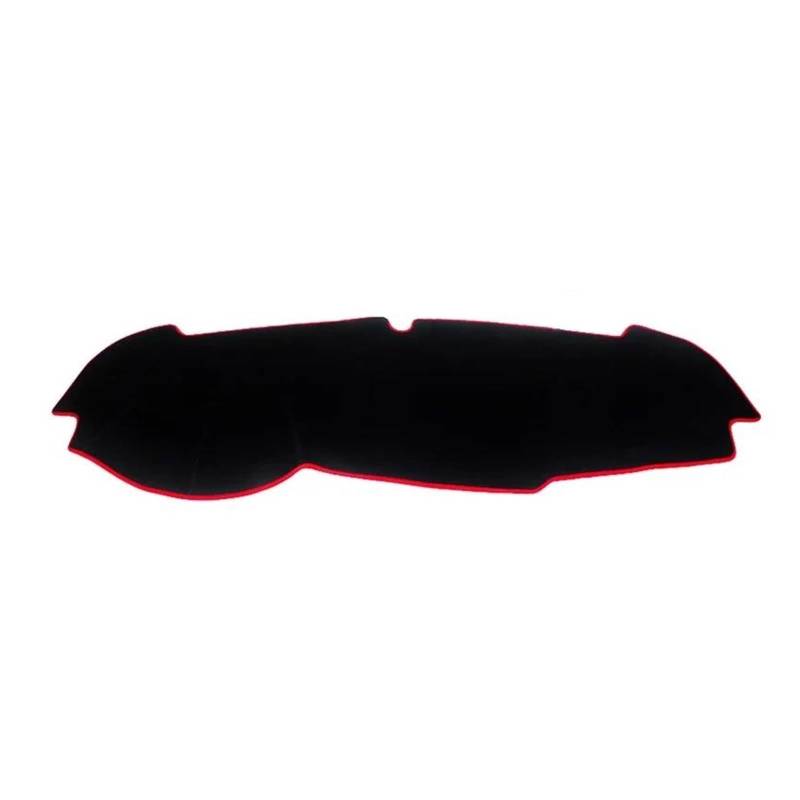 Dash Matte LHD/RHD Für Kia Für Sportage 4 QL 2016 2017 2018 2019 2020 2021 Auto Dashboard Abdeckung Vermeiden Licht Pad Instrument Panel Teppich Armaturenbrett Abdeckung(A LHD Red Side) von PUQWRIM