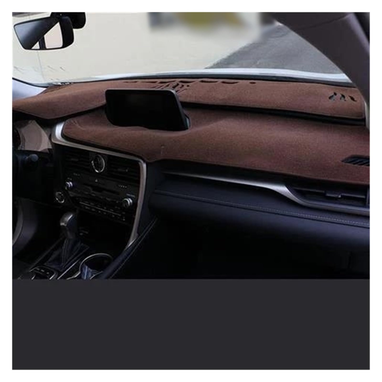 Dash Matte LHD/RHD Für Lexus Rx 2004~2020 Rx300 Rx330 Rx350 Rx270 Rx200t Rx450h 350 Flanell Auto Dashboard Abdeckung Anti-rutsch-Matte Armaturenbrett Abdeckung(C,RHD_XU30 2004-2009) von PUQWRIM