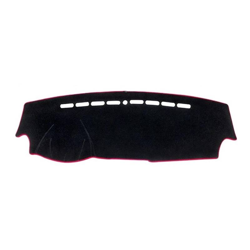 Dash Matte LHD/RHD Für MG Für HS Für EHS Für PHEV 2018 2019 2021 2022 2023 Auto Dashboard Abdeckung Vermeiden Licht Pad Instrument Panel Matte Armaturenbrett Abdeckung(A LHD Red Side) von PUQWRIM