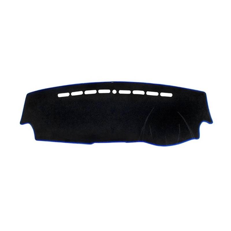 Dash Matte LHD/RHD Für MG Für HS Für EHS Für PHEV 2018 2019 2021 2022 2023 Auto Dashboard Abdeckung Vermeiden Licht Pad Instrument Panel Matte Armaturenbrett Abdeckung(A RHD Blue Side) von PUQWRIM