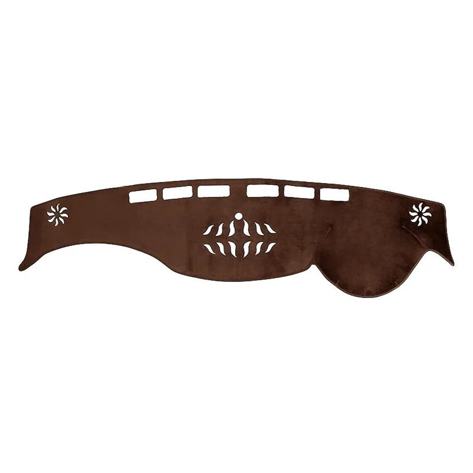 Dash Matte LHD/RHD Für Nissan Für Patrol Y62 2010-2023 Auto Dashboard Abdeckung Vermeiden Licht Pad Sonnenschutz Matte Anti-UV Teppiche Armaturenbrett Abdeckung(B Brown RHD) von PUQWRIM