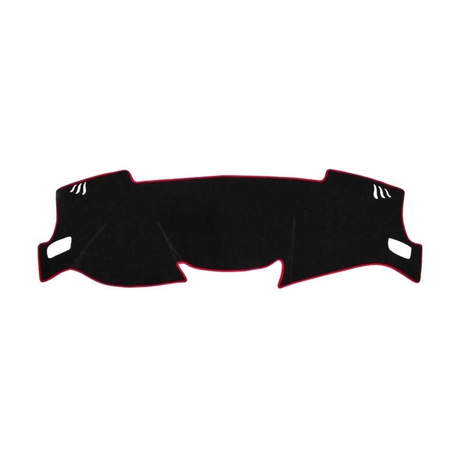 Dash Matte LHD/RHD Für Nissan Für Qashqai J11 2014 2015 2016 2017 2018 2019 2020 Auto Dashboard Abdeckung Sonnenschutz Matten Non-Slip Pad Armaturenbrett Abdeckung(A LHD Red Side) von PUQWRIM