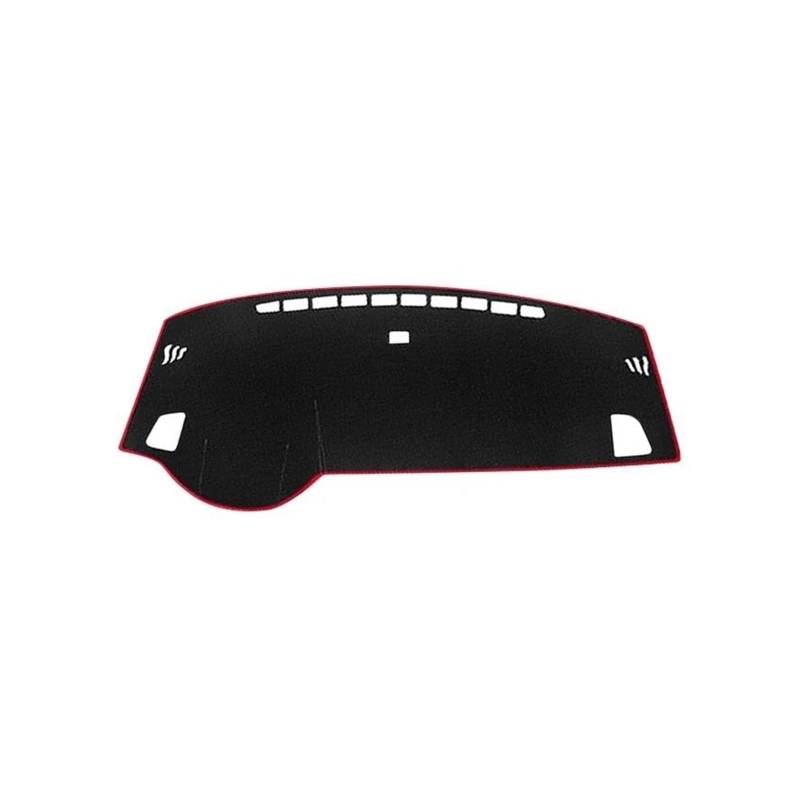 Dash Matte LHD/RHD Für Odyssey RC4 2021 2022 2023 Auto Dashboard Abdeckung Instrument Schreibtisch Sonnenschutz Anti-Uv-Matte Dash Nicht-Slip Pad Armaturenbrett Abdeckung(A Red Side LHD) von PUQWRIM