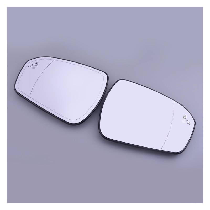 Ersatzspiegel 1 Paar DS7Z17K707C KS7Z17K707A Auto Seite Tür Flügel Rückspiegel Glas Erhitzt Blind Spot Detect Für Ford Für Mondeo Für Fusion Außenspiegelglas von PUQWRIM
