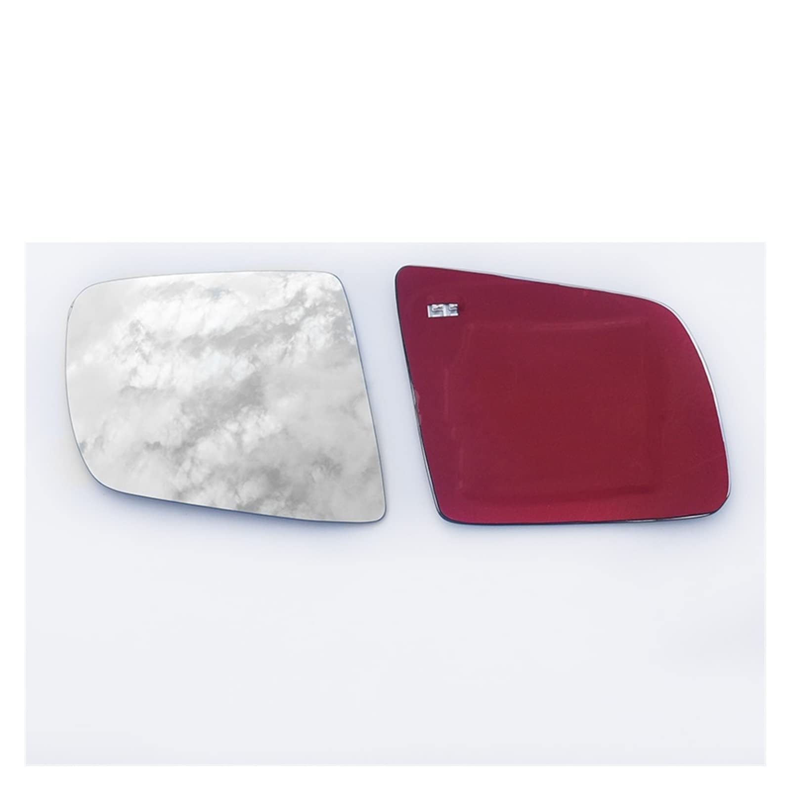 Ersatzspiegel 1 Paar Rückspiegel Blaue Glaslinse Für Toyota Für Tundra 2007 2008 2009 2010-2019 Weitwinkelansicht Anti Glare Side Autotürspiegel Außenspiegelglas(B White Heated) von PUQWRIM