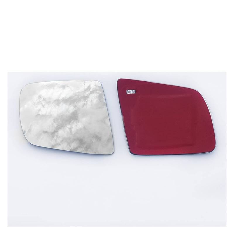 Ersatzspiegel 1 Paar Rückspiegel Blaue Glaslinse Für Toyota Für Tundra 2007 2008 2009 2010-2019 Weitwinkelansicht Anti Glare Side Autotürspiegel Außenspiegelglas(B White Heated) von PUQWRIM