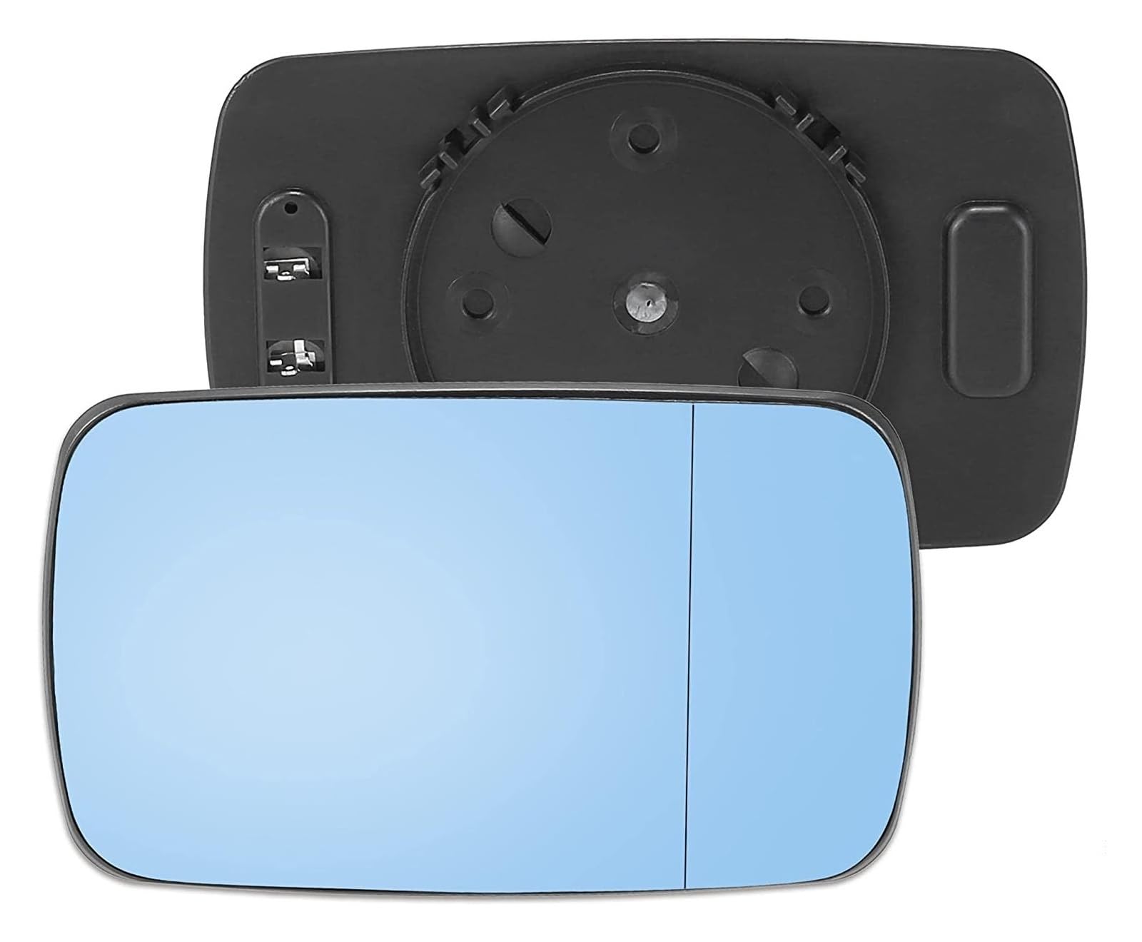 Ersatzspiegel 1X Für E46 Spiegel Links Rechts Seite Ersatz Auto Glas Erhitzt Rückspiegel Glas 51168250437 51168250438 Auto Zubehör Außenspiegelglas(Recht) von PUQWRIM