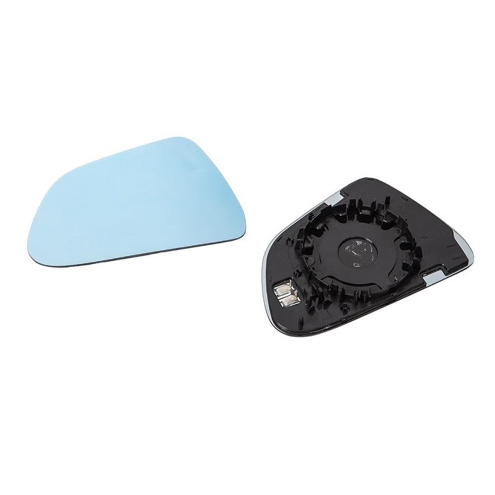 Ersatzspiegel 2 Pcs Für Tesla Für Modell 3 Y Rückspiegel Blau Glas Objektiv Weitwinkel Tür Anti-Glare Spiegel Automobil Außen Zubehör Außenspiegelglas(3 Blue) von PUQWRIM