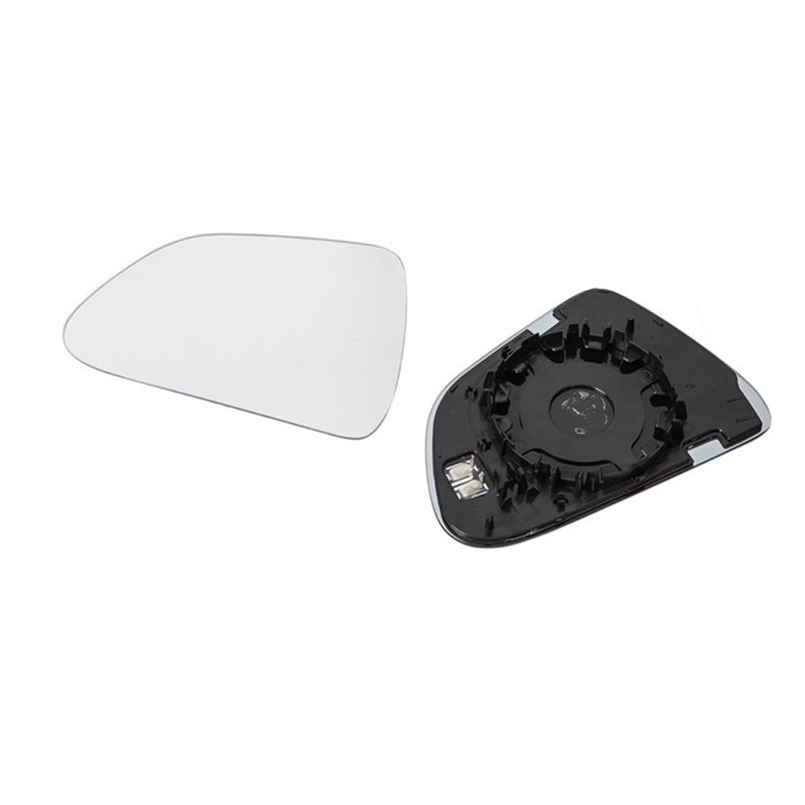 Ersatzspiegel 2 Pcs Für Tesla Für Modell 3 Y Rückspiegel Blau Glas Objektiv Weitwinkel Tür Anti-Glare Spiegel Automobil Außen Zubehör Außenspiegelglas(3 White) von PUQWRIM