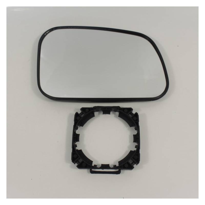 Ersatzspiegel Beheizte Autotür Seitenspiegelglas & Halterung Für Land Für Rover Für Discovery 2 1998 1999 2000 2001 2002 2003 2004 Außenspiegelglas(Right with Mount) von PUQWRIM