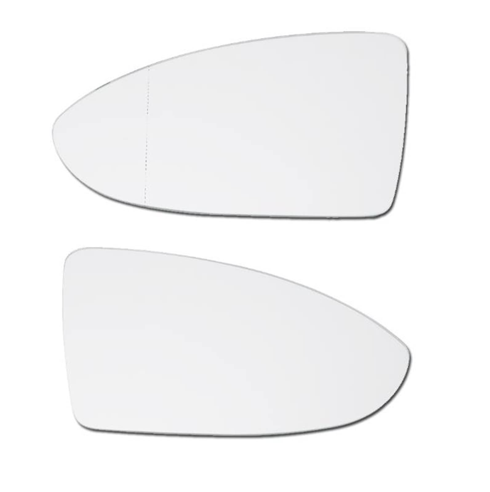 Ersatzspiegel Für 2015 2016 2017 2018 Für VW Für Golf MK7 Türflügel Seitenspiegel Glaslinse Außenspiegelglas(Left and Right) von PUQWRIM
