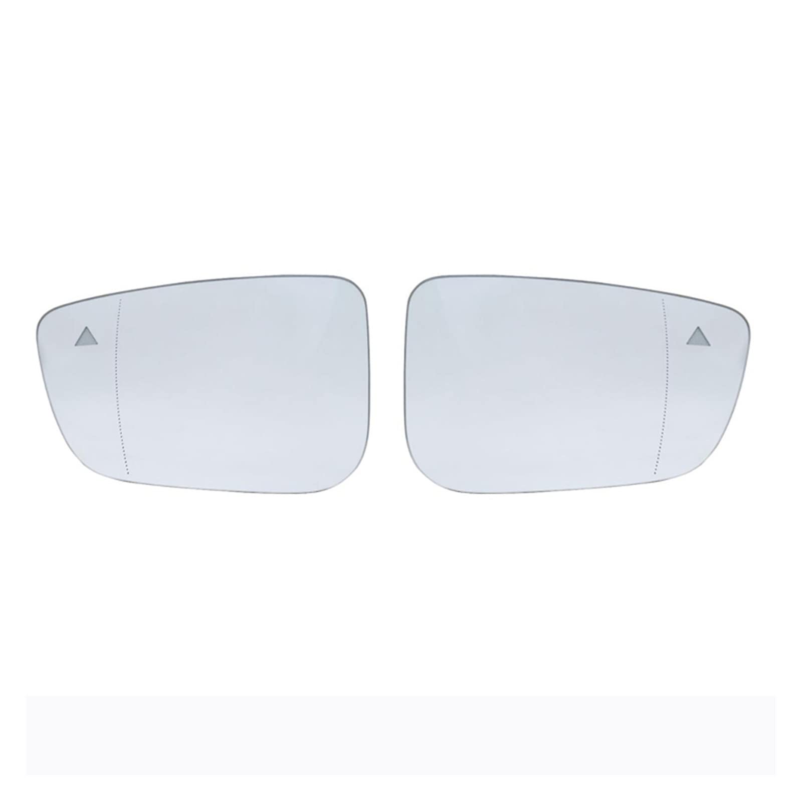 Ersatzspiegel Für 3er G20 G21 5er G30 G31 G32 G38 7er G11 G12 Beheizter Toter-Winkel-Warnflügel Rückspiegelglas Außenspiegelglas(A Pair) von PUQWRIM