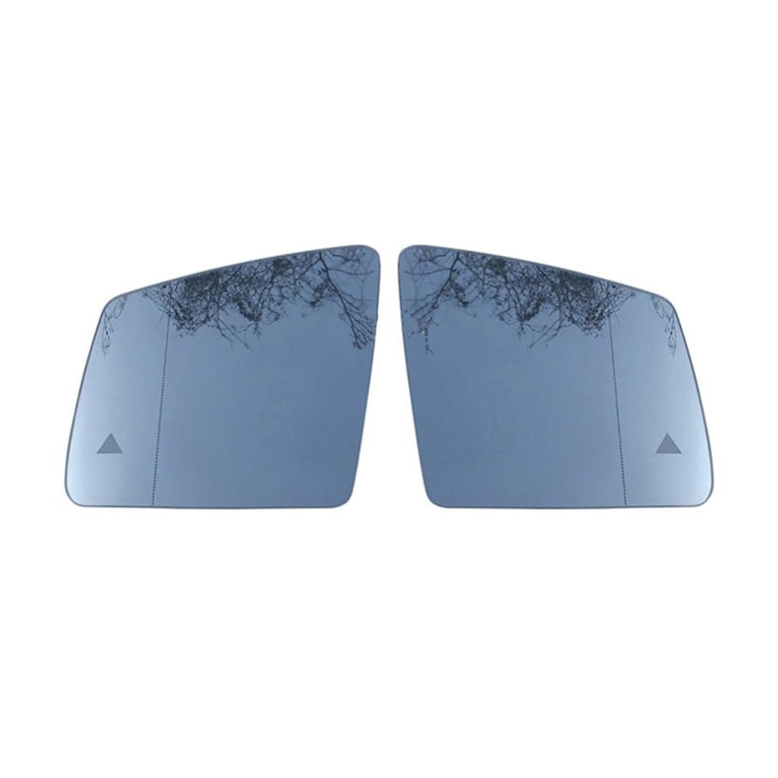 Ersatzspiegel Für Benz GL ML Für GLE Klasse W164 W166 2010-2018 2017 2016 Weitwinkel Ersatz Erhitzt Blind Spot Warnung Flügel Hinten Spiegel Glas Außenspiegelglas(A Pair) von PUQWRIM