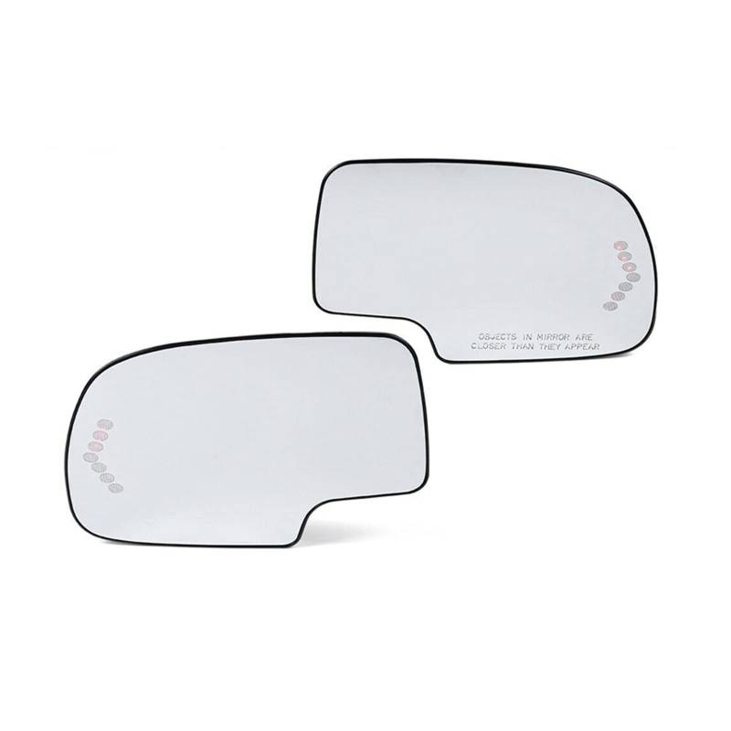 Ersatzspiegel Für Cadillac Für Escalade Für ESV Für EXT Autotürseite Beheiztes Rückspiegelglas 2003 2004 2005 Außenspiegelglas(1 Paar) von PUQWRIM