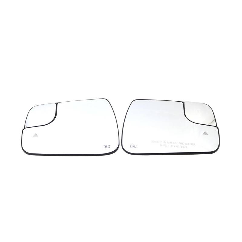 Ersatzspiegel Für Dodge Für Ram 1500 2500 2019-2021 2020 Auto Blind Spot Rückspiegel Elektrische Flügel Tür Beheizte Rückspiegel Glas 68402095AA Außenspiegelglas(1 Paar) von PUQWRIM