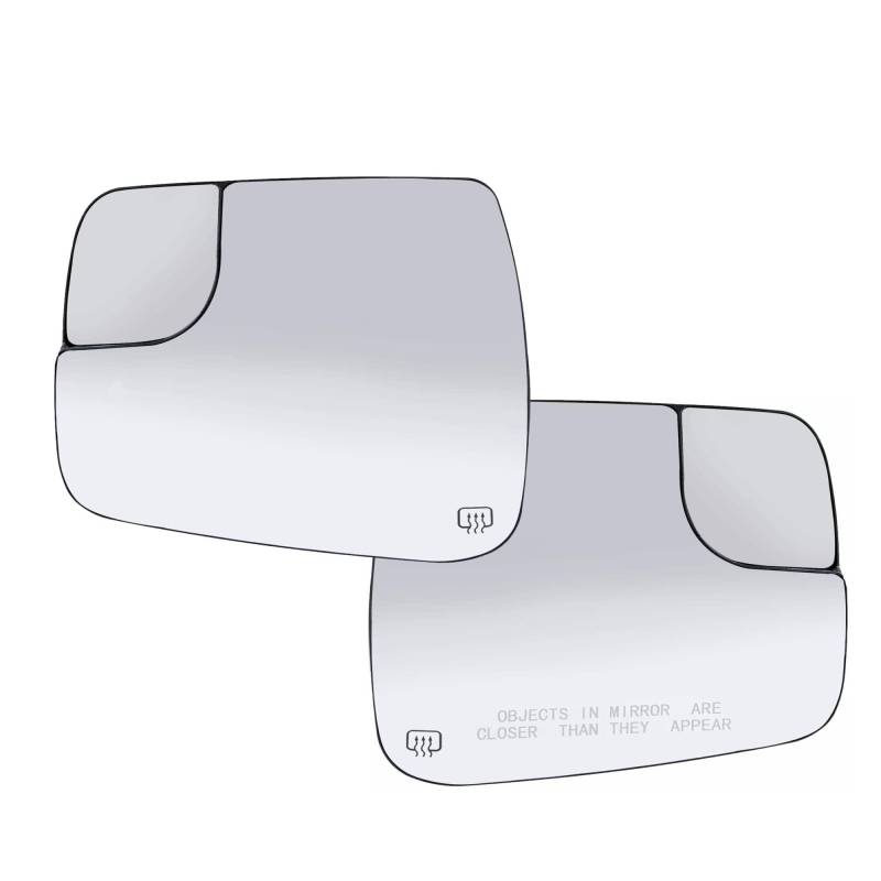Ersatzspiegel Für Dodge Für Ram 1500 3,0 L 3,6 L 5,7 L 2019 2020 2021 2022 Links Rechts LH RH Rück Tür Spotter Spiegel Glas Erhitzt Trägerplatte Außenspiegelglas(Left Right) von PUQWRIM