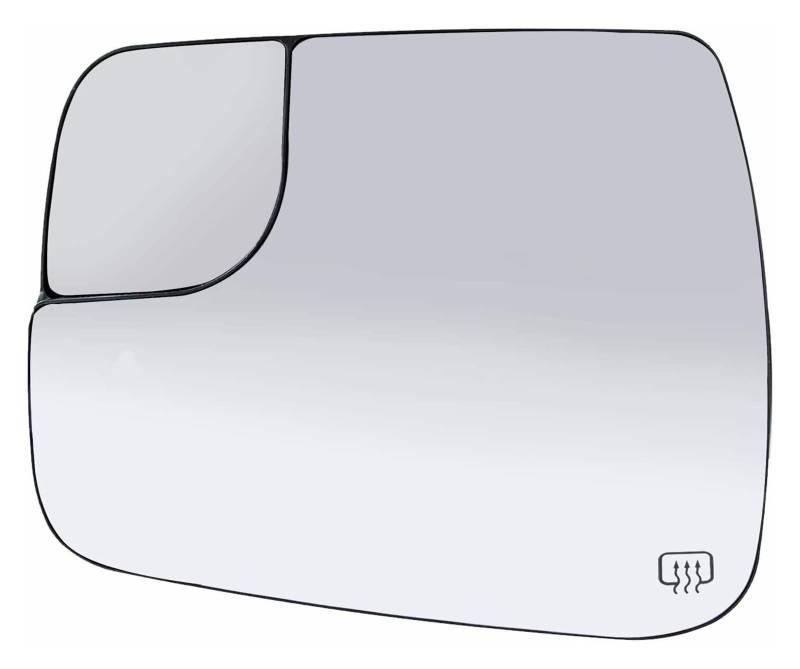 Ersatzspiegel Für Dodge Für Ram 1500 3,0 L 3,6 L 5,7 L 2019 2020 2021 2022 Links Rechts LH RH Rück Tür Spotter Spiegel Glas Erhitzt Trägerplatte Außenspiegelglas(Links) von PUQWRIM