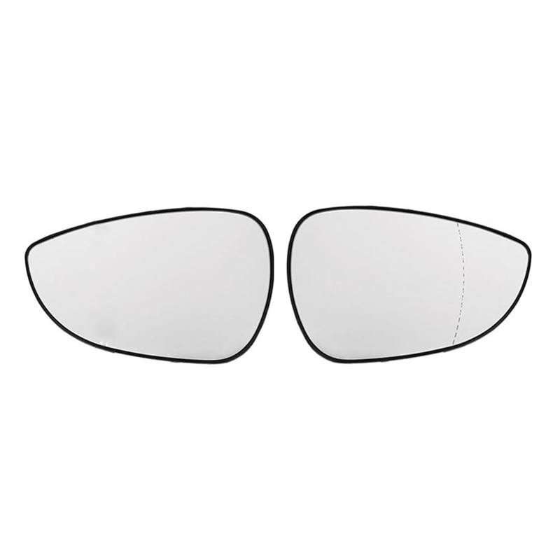 Ersatzspiegel Für Ford Für Fiesta MK7 2008-2017 2016 2015 2014 2013 Auto Seite Erhitzt Rückansicht Flügel Spiegel Glas Klar Rück Auto Außen Teile Außenspiegelglas(Left Right) von PUQWRIM