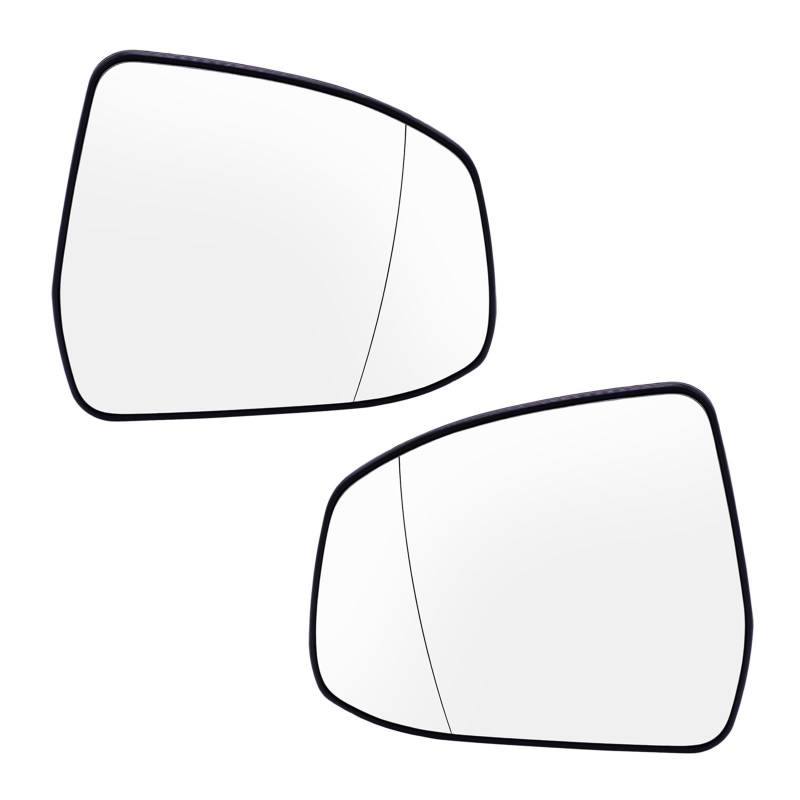 Ersatzspiegel Für Ford Für Focus 2008-2018 Für Mondeo 2010-2014 2013 Europa Modell Seite Flügel Spiegel Glas Konvex Erhitzt Basis Rück Weitwinkel Außenspiegelglas(Left Right) von PUQWRIM