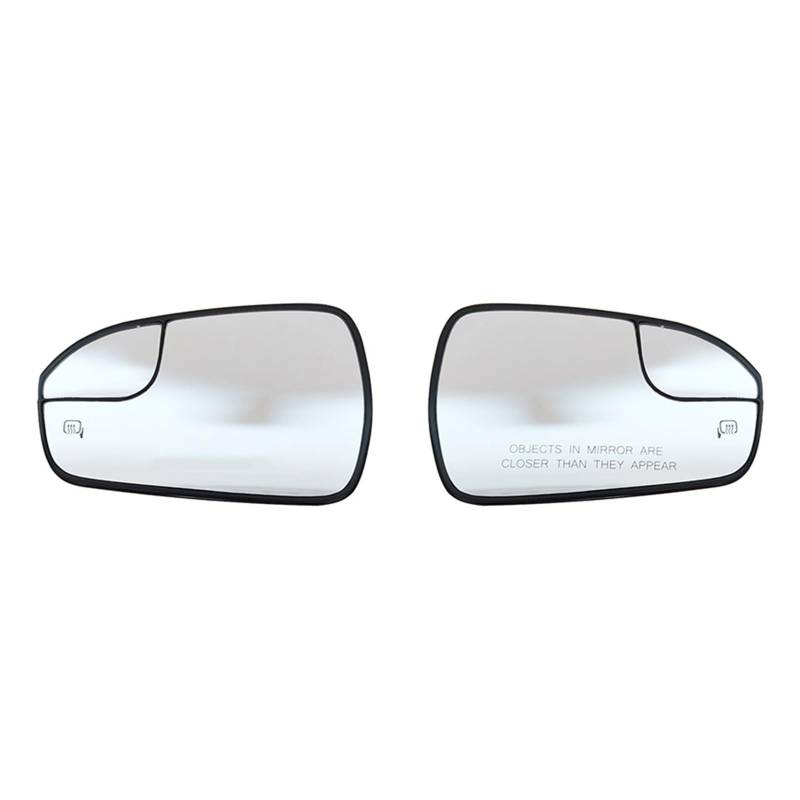 Ersatzspiegel Für Ford Für Fusion 2013 2014 2015 2016 2017 2018 2019 2020 Für USA Version Links Rechts Seite Erhitzt Flügel Hinten Spiegel Glas Außenspiegelglas(A Pair) von PUQWRIM
