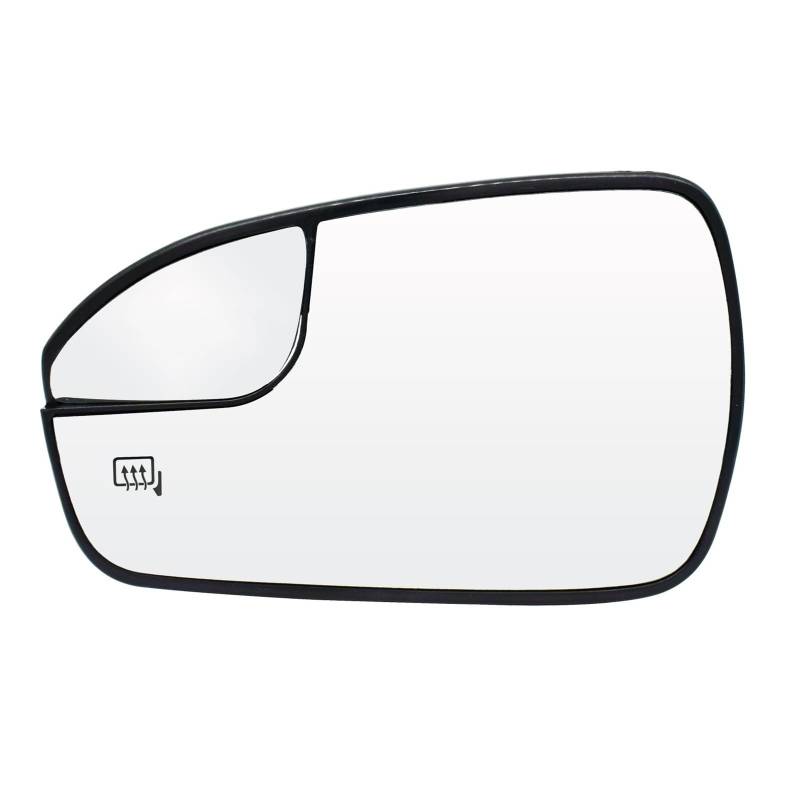 Ersatzspiegel Für Ford Für Fusion 2013 2014 2015 2016 2017 2018 2019 2020 USA Version Tür Seite Flügel Spiegel Glas Erhitzt Klar Außen Asphärische Außenspiegelglas(Links) von PUQWRIM