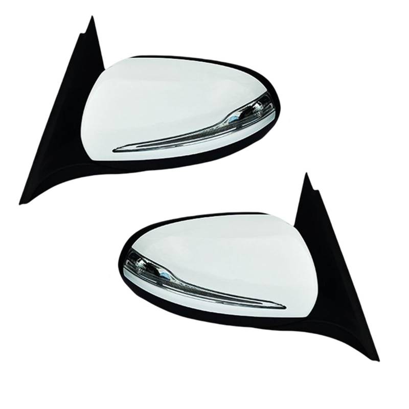 Ersatzspiegel Für Für Benz W205 C-Klasse C300 C200 C180 C260 2014 2015 2016 2017 2018 Auto Seite Power Rückspiegel Montage Toter Winkel Außenspiegelglas(Left and Right) von PUQWRIM