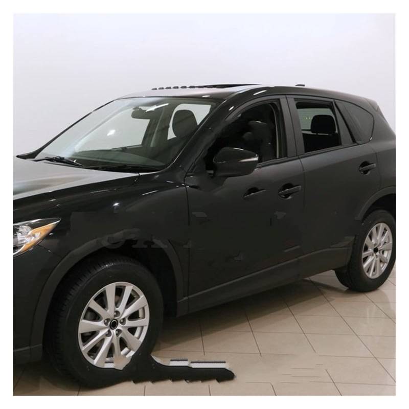 Ersatzspiegel Für Mazda CX-5 2015 2016 Mit Elektrischer Winkeleinstellung Klappheizung Toter Winkel Überwachung Auto Außenrückspiegel Assy Außenspiegelglas(Left Black(9-PINS)) von PUQWRIM