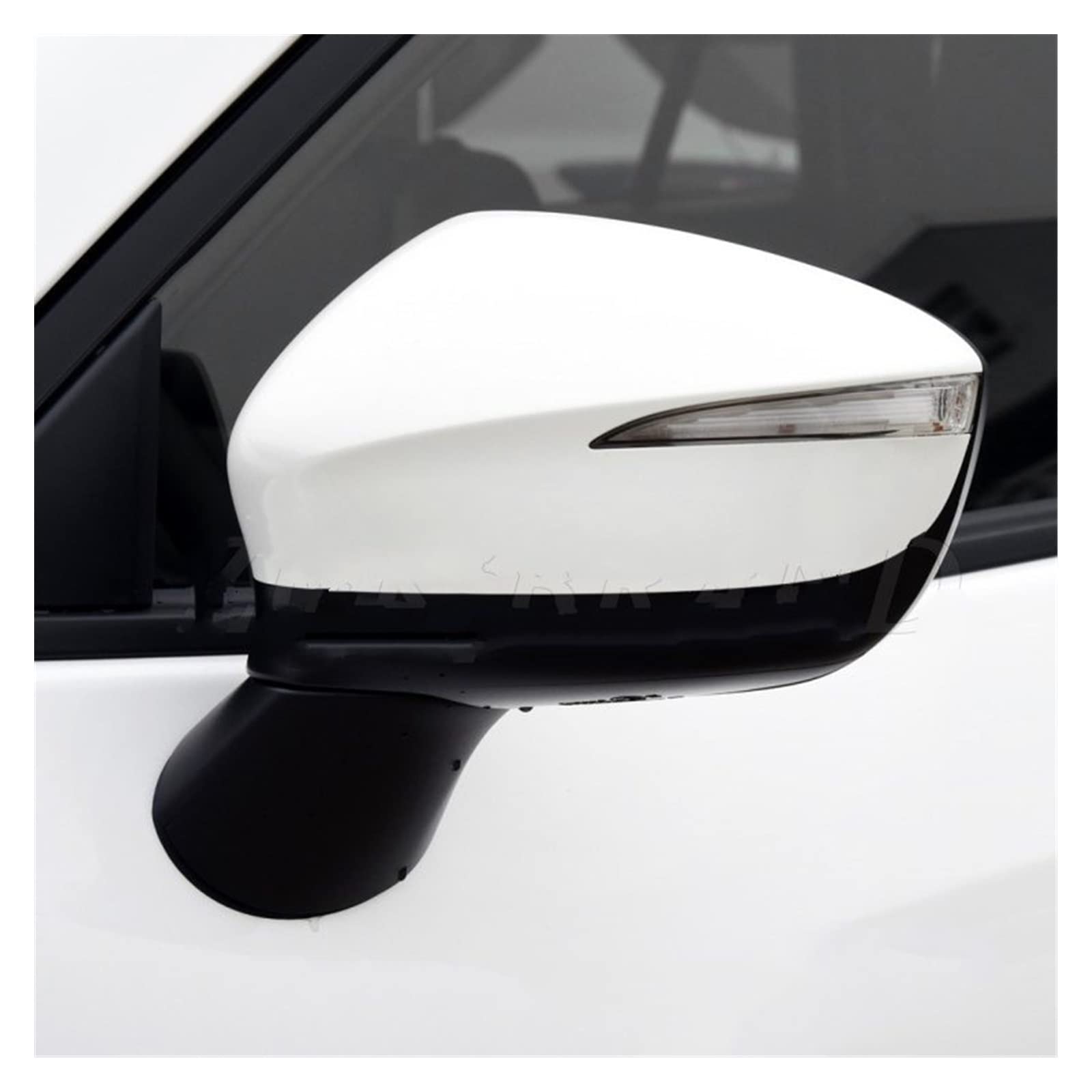 Ersatzspiegel Für Mazda CX-5 2015 2016 Mit Elektrischer Winkeleinstellung Klappheizung Toter Winkel Überwachung Auto Außenrückspiegel Assy Außenspiegelglas(Left White(8-PINS)) von PUQWRIM