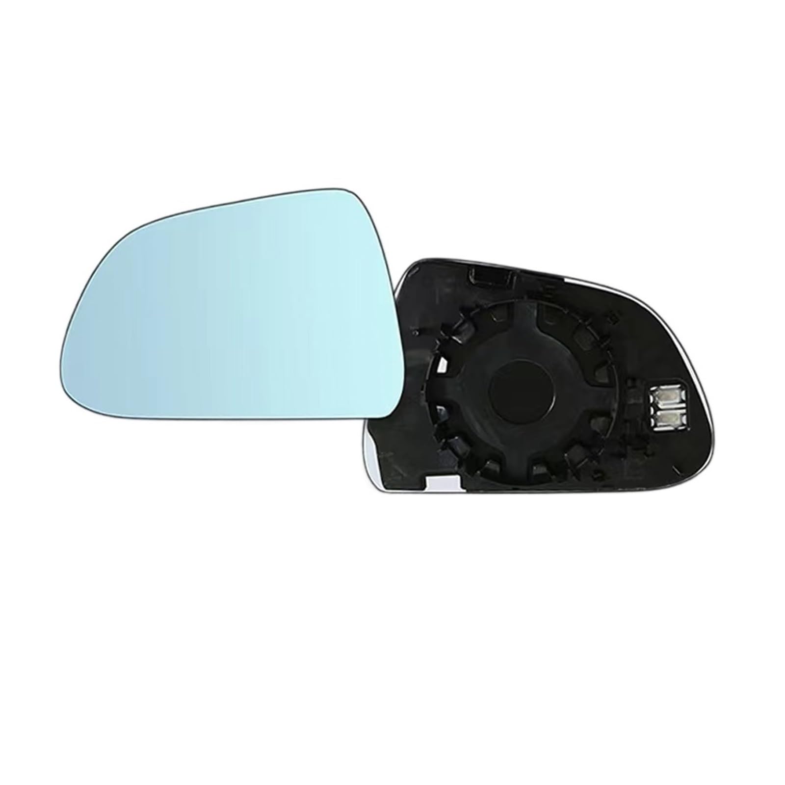 Ersatzspiegel Für Tesla Modell 3 Weitwinkel Tür Anti-Glare Spiegel Außen Zubehör Seite Rückspiegel Blau Glas Objektiv Außenspiegelglas(Blau) von PUQWRIM