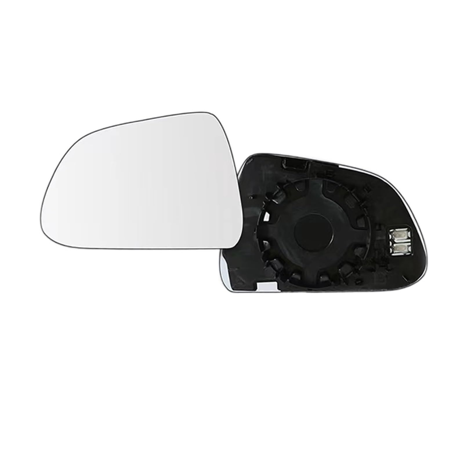 Ersatzspiegel Für Tesla Modell 3 Weitwinkel Tür Anti-Glare Spiegel Außen Zubehör Seite Rückspiegel Blau Glas Objektiv Außenspiegelglas(HD) von PUQWRIM