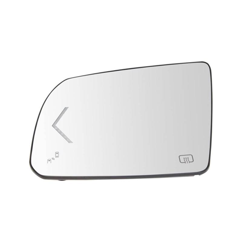 Ersatzspiegel Für Toyota Für Tundra 2014 2015 2016 2017-2019 2020 Für Sequoia 2018-2020 Auto Blind Spot Warning Beheiztes Spiegelglas Mit Licht Außenspiegelglas(Links) von PUQWRIM