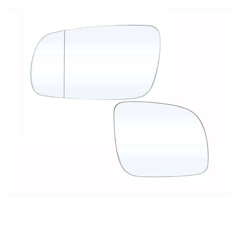 Ersatzspiegel Für VW Für Golf MK4 1996 1997 1998 1999 2000 2001 2002 2003 2004 Für Bora Für Jetta Links & Rechts Seitenspiegel Weißglas Rückansicht Konvex Außenspiegelglas(Left and Right) von PUQWRIM