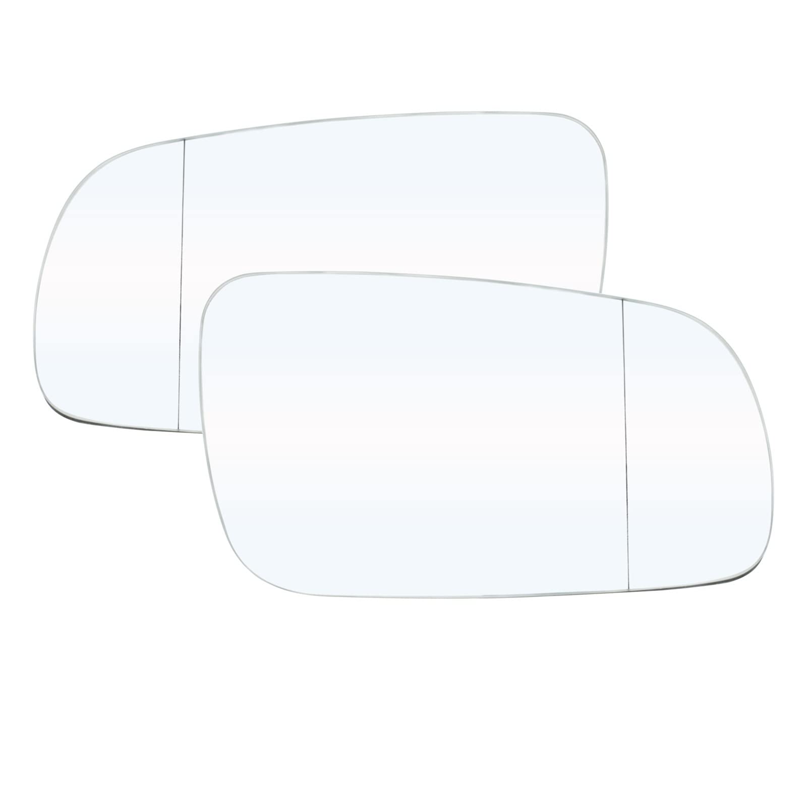 Ersatzspiegel Für Vw Für Golf 4 Mk4 Für Jetta Für Passat B5 B5.5 1996-2001 2002 2003 2004 Türflügelspiegelglas Beheizte Rückansicht Rückansicht Konvex Außenspiegelglas(Left and Right) von PUQWRIM